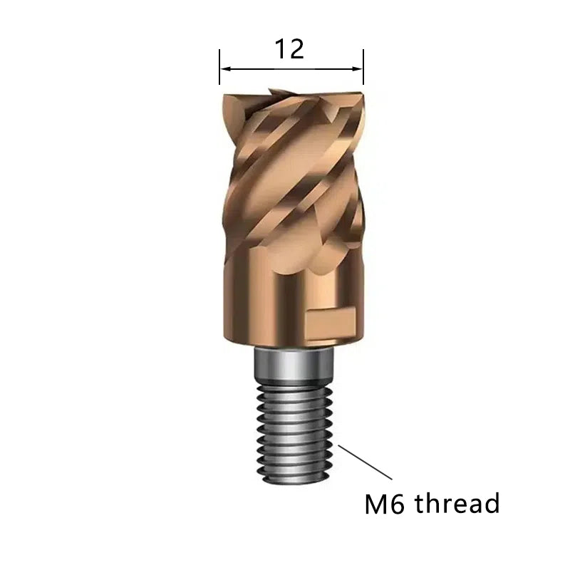 Indexable end mill conical end mills Shandong Denso Pricision Tools Co.,Ltd.